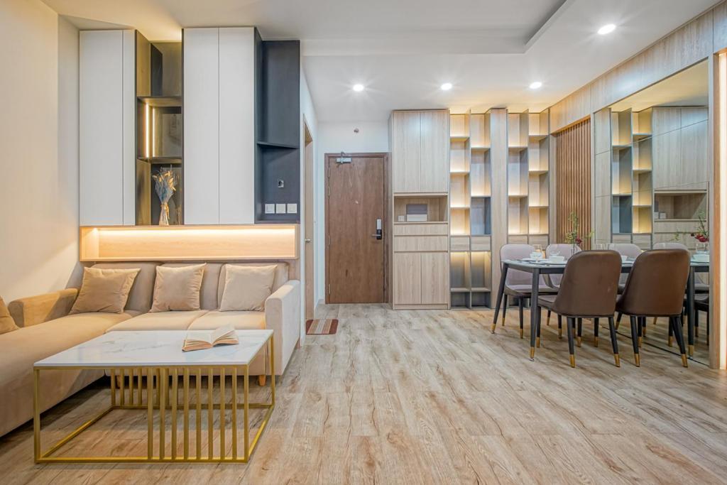 Lusso Suites - D1Mension & Zenity Residence, Sg'S Heart Ho Či Minovo Město Exteriér fotografie
