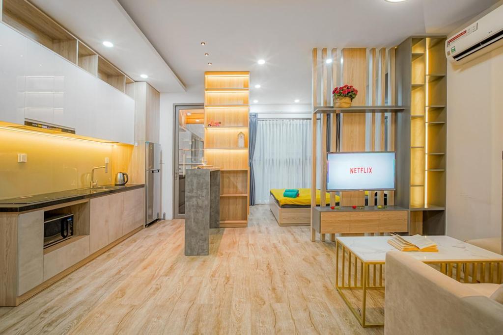 Lusso Suites - D1Mension & Zenity Residence, Sg'S Heart Ho Či Minovo Město Exteriér fotografie